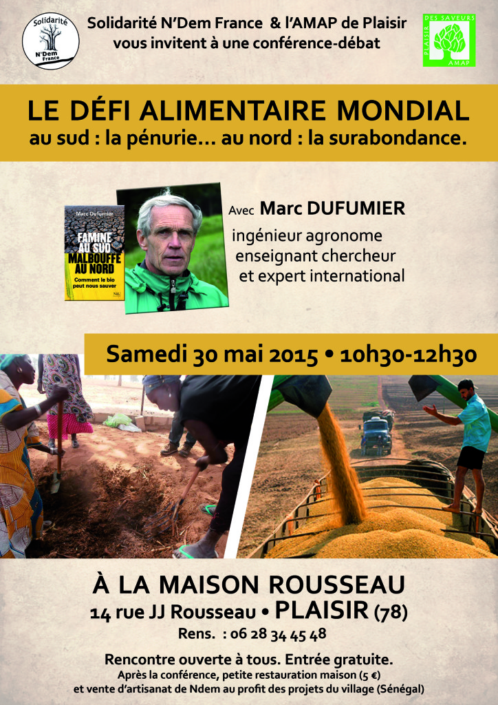 affiche Conf Dufumier - N'Dem - Vdef